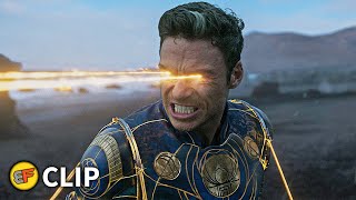 Eternals vs Ikaris  Final Fight Scene Part 2  Eternals 2021 IMAX Movie Clip HD 4K [upl. by Aicnilav]