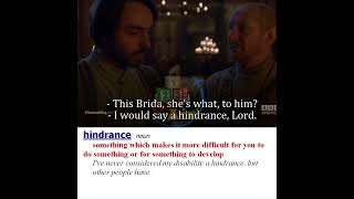 Hindrance  Meaning Pronunciation Usage  Learn English with TV Shows amp Movies [upl. by Isak412]