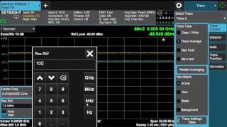 Measuring At  Below Signal Analyzer Noise Floor  EXA Signal Analyzer with Multitouch UI Keysight [upl. by Enyehc679]