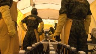 CBRN Decontamination Practice [upl. by Rayner848]