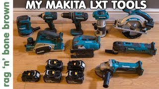 My Makita Cordless LXT Tools Review [upl. by Ellehcil]