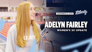 Adelyn Fairley Talks About Qualifying For The Womens NCAA Championships [upl. by Aitnic76]