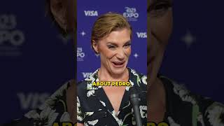 Why Katee Sackhoff HATES Pedro Pascal starwars shorts [upl. by Anauqahc198]