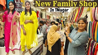 New Family Dress Shop Opened in TNagar Ranghanathan Street [upl. by Babbette]