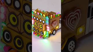 DIY Mini DJ Truck Gauri Ganesh DJ Light Kaalimata  Wedding DJ Durga Pooja DJ Trolley Big DJshorts [upl. by Sone]