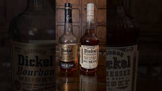 Dickel Bourbon Whisky vs Dickel Tennessee Whisky [upl. by Neelra]