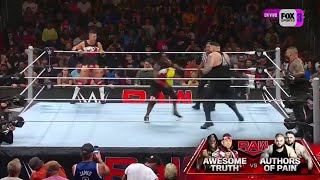 Lucha Completa The Miz amp RTruth Vs AOP  WWE Raw 30092024 En Español [upl. by Pengelly]