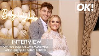 Lucy Fallon exclusively announces her babys gender as she chats about her pregnancy [upl. by Llednahc]