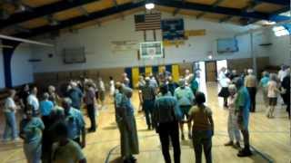 Square Dance in Westcliff Colorado to the Grand Colonel Spin with Tom Roper callerVIDEO03433gp [upl. by Enirac115]