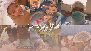 REAL BIRTH VLOG  REPEAT CSECTION 38 WEEKS  WELCOME BABY SERENITY  POSITIVE BIRTH EXPERIENCE [upl. by Refinaj]