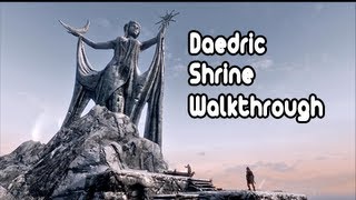 Skyrim  Volendrung Malacaths Daedric Shrine [upl. by Marcus]