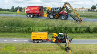 Bermen maaien  van der Weerd  Ditch Bank Mowing  Grabenmähen  Herder [upl. by Horner25]