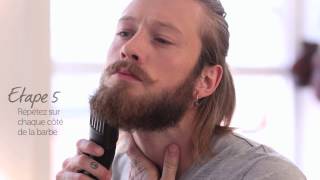 Tutoriel  utiliser la tondeuse barbe Beard Kit  MB4045 [upl. by Jenkins]