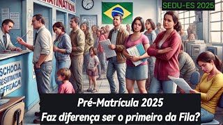 Prématrícula SEDUES faz diferença ser o primeiro da fila Quem tem prioridadeTire suas dúvidas [upl. by Airlia]