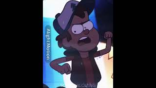 Dipper vs Mabel alightmotion capcut disney gravityfalls [upl. by Eetak]