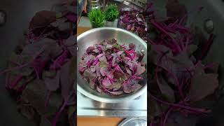 Laal Saag Recipe shortsfeed shortsviral [upl. by Ainniz]