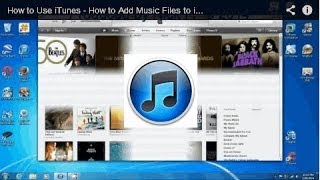 How to Use iTunes  How to Add Music Files to iTunes Library  Free amp Easy [upl. by Airdnaxela964]