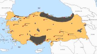 Topografie Turkije [upl. by Ethbin]