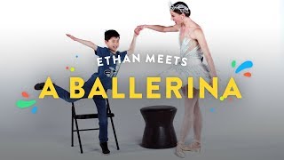 Kids Meet A Ballerina Ethan  Kids Meet  HiHo Kids [upl. by Connolly]