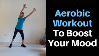 Low Impact Aerobic Workout To Boost Your Mood  25 Minute Senior Fitness Videos [upl. by Nefen351]