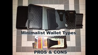 Minimalist Wallet Types Pros amp Cons [upl. by Irihs]