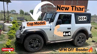 Power Packed Real OffRoad SUV 💪 2024 Mahindra Thar 4X4 LX Hard Top Review 🔥 [upl. by Almat]