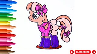 My Little Ponny  Cheerilee drawing art drawing [upl. by Eixela]