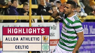 HIGHLIGHTS  Alloa Athletic 12 Celtic  Scottish Cup 202122 Fourth Round [upl. by Jaala]