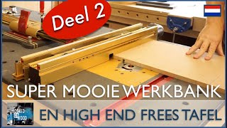 Super mooie werkbank  frees tafel Deel 2 [upl. by Gal]