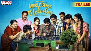 Middle Class Melodies Hindi Trailer  Anand Deverakonda  Varsha Bollamma  Aditya Movies [upl. by Selima236]