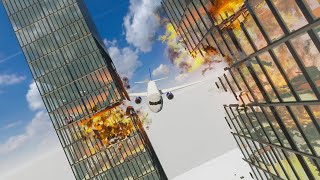 Realistic Plane Crashes 💥 Teardown [upl. by Rapsag]