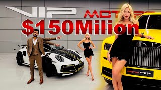 Inside 150M Insane Car Collection Vip Motors Dubai [upl. by Palermo621]