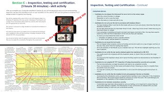 Section C  Inspection testing and certification of the composite installation from the AM2 [upl. by Jobi982]