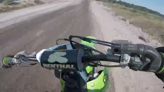 Riding the 2021 kx250f around the lowerriver track at toutle motorsports parkriverdale [upl. by Anileba853]