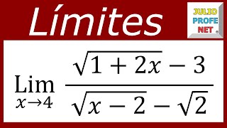 Límites algebraicos  Ej 15 [upl. by Anthony]