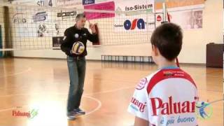 I fondamentali della pallavolo il palleggio  con Andrea Lucchetta [upl. by Yhtomot]