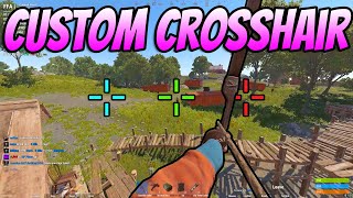 HOW TO GET ANY CUSTOM CROSSHAIR ON RUST 2023 [upl. by Sadella]