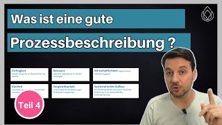 Was macht eine gute Prozessbeschreibung aus Qualitätskriterien einfach amp kurz erklärt [upl. by Ann845]