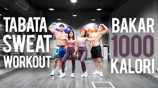 BAKAR 1000 KALORIMU TABATA WORKOUT with KOREAN TRAINER [upl. by Ailenroc]