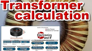 Toroidal transformer calculation calculator [upl. by Eelasor844]