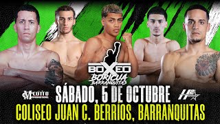 Boxeo Boricua en Barranquitas  5 de Octubre de 2024 [upl. by Kristel215]