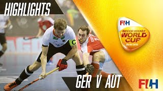 Germany v Austria  Match Highlights Indoor Hockey World Cup  Mens Final [upl. by Allix]