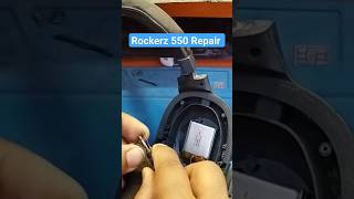 Boat Rockerz 550 Left Side Repairing repair boat restoration youtubeshorts shorts [upl. by Naujud]