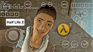 Winlator 80 Half Life 2 Galaxy S24 Ultra Gameplay Test Snapdragon 8 Gen 3 [upl. by Proulx683]