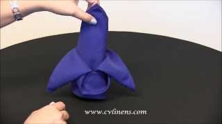 How to Fold a Napkin Into a Bishop Hat [upl. by Meda]