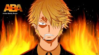 ABA PTS Sanji True One Shot Combo Anime Battle Arena [upl. by Laeno]