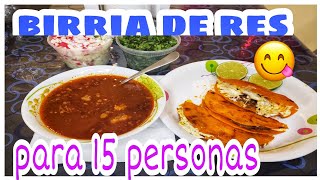 🥣Como hacer BIRRIA DE RES con Quesatacos 🌮😋delicioso Martucha F [upl. by Anivlem534]