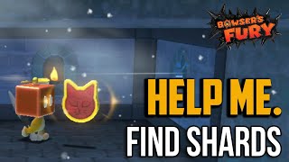 Bowsers Fury  Crisp Climb Castle All Cat Shine Shards Locations [upl. by Nnaj]