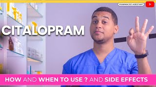 Citalopram How to Use It amp 3 Common Side Effects [upl. by Enimrac]