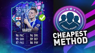 94 Flashback Jamie Vardy SBC Cheapest Method  FIFA2â€‹3 [upl. by Kilmarx]